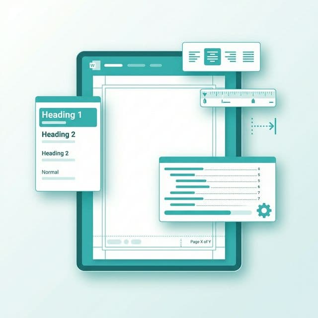 Word 論文排版教學插圖